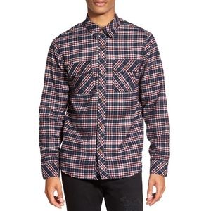 Kane & Unke Plaid Flannel Shirt Jacket
